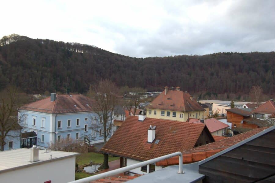 Sonnenwohnung in Riedenburg, nur für Singles - Ausblick