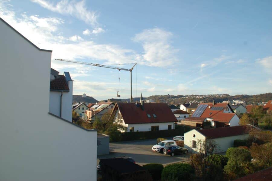 Gepflegte helle 2- Zimmer-Wohnung in Kelheim-Bauersiedlung - Ausblick