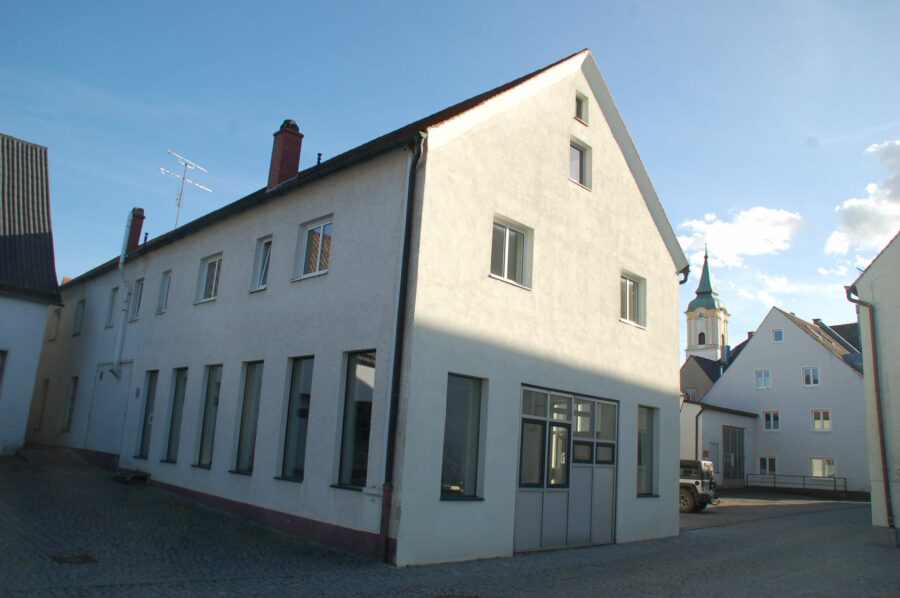 Hochinteressantes Gebäudeensemble mit Baufläche in der Altstadt in Abensberg - Haus 10 Nordwestseite