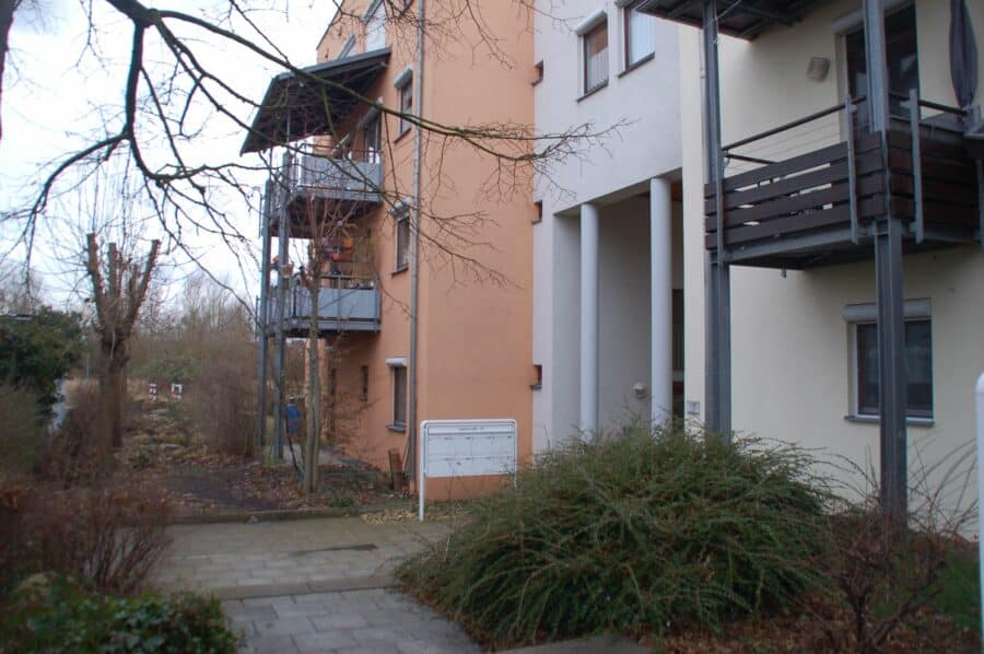 Erdgeschosswohnung in Kelheim, Stadtteil Bauersiedlung - Nordostansicht