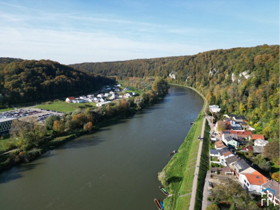 Ein einzigartiger Ort: Einfamilienhaus mit historischem Charme im Kelheimer Areal " am Alten Hafen" - Donaudurchbruch direkt anliegend