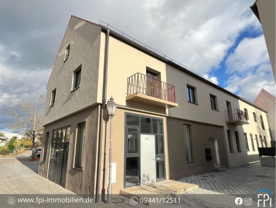 Moderne Bürofläche im Loftstil in zentraler Innenstadtlage Abensberg - Südansicht