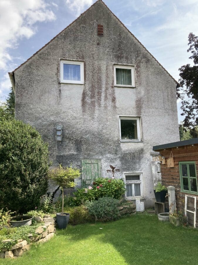 das Besondere Haus in der Kelheimer Altstadt aus alten Tagen - Hausansicht