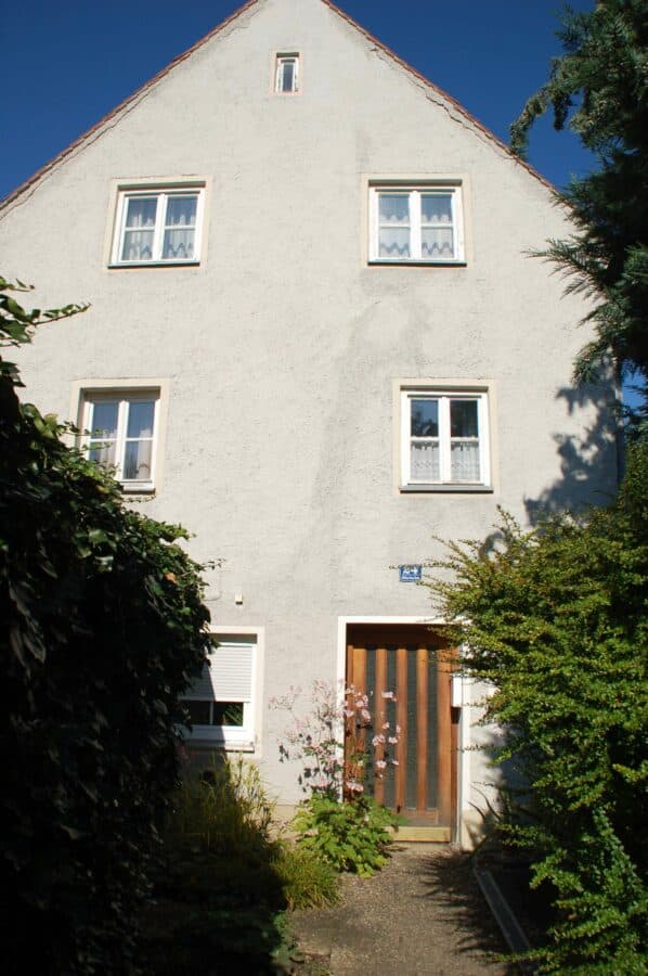 das Besondere Haus in der Kelheimer Altstadt aus alten Tagen - Hausansicht