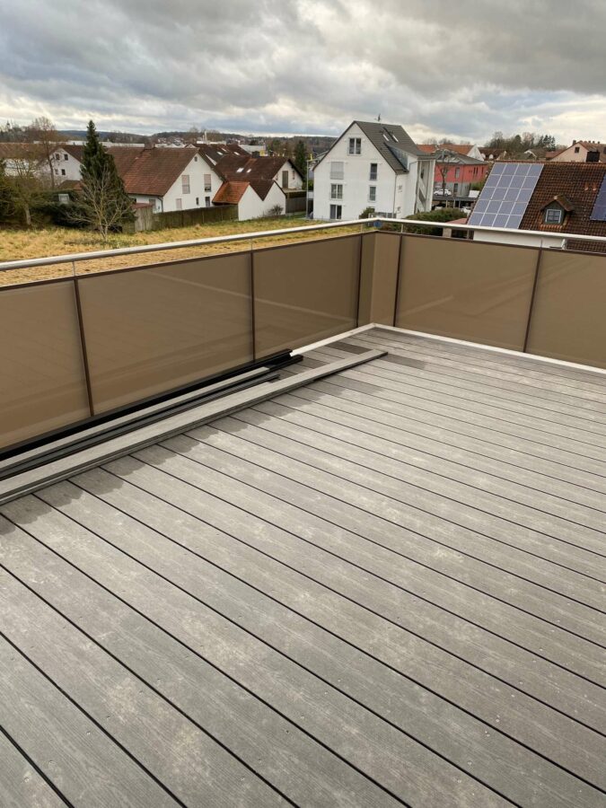 Neuanfang: Neues Glück in neuer Traumwohnung in Abensberg - Terrasse